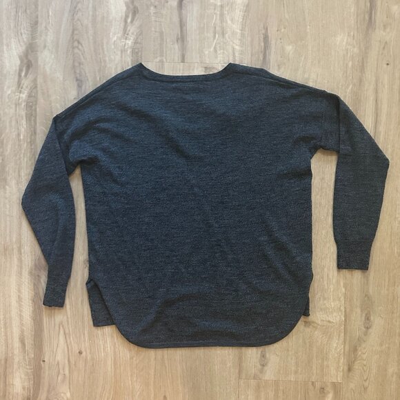 Madewell Scoopneck Sweater in Grey - S - Picture 5 of 5